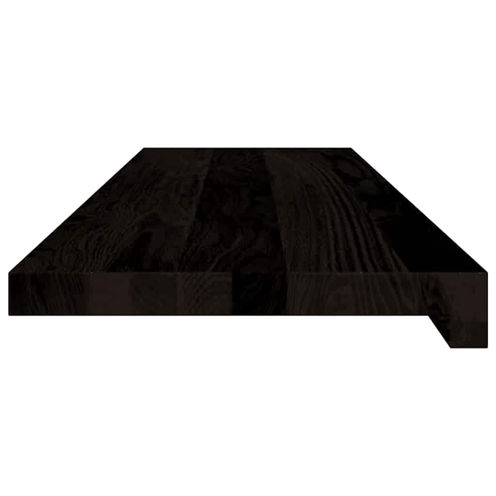 Gazišta stepenice 16 kom tamnosmeđi 90x30x2 cm masivna hrast