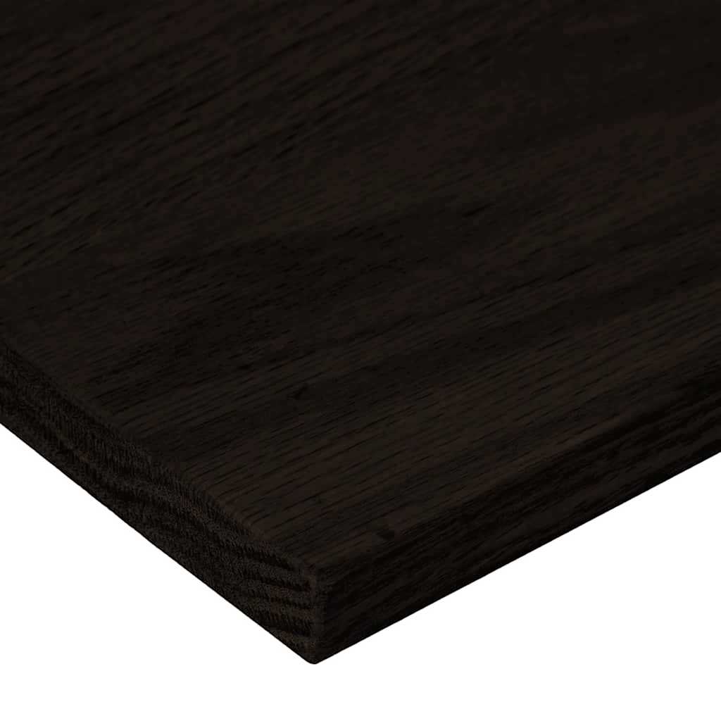 Gazišta stepenice 16 kom tamnosmeđi 90x30x2 cm masivna hrast