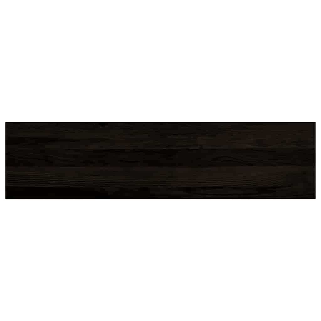 Gazišta stepenice 16 kom tamnosmeđi 100x30x2 cm masivna hrast