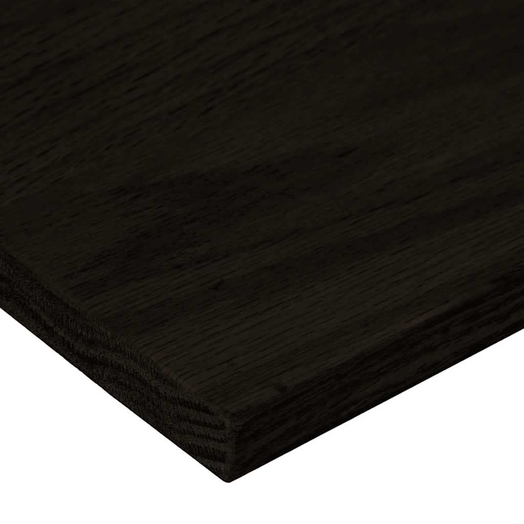 Gazišta stepenice 16 kom tamnosmeđi 120x30x2 cm masivna hrast