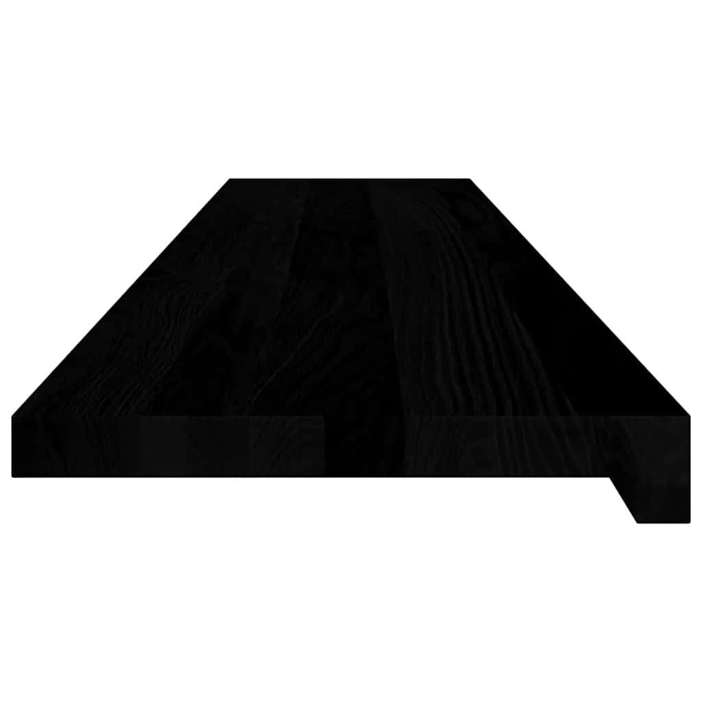 Gazišta stepenice 20 kom tamnosmeđi 120x30x2 cm masivna hrast