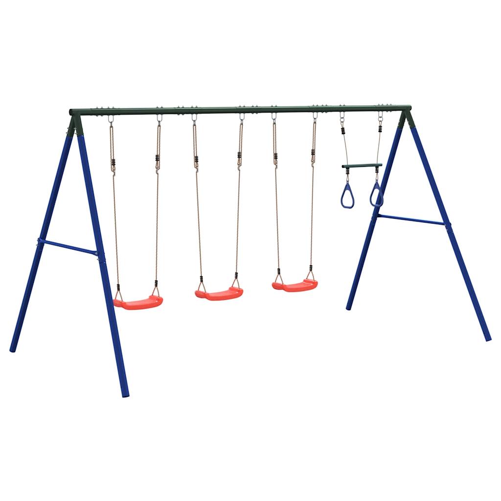 Vanjski set s ljuljačka i trapezom