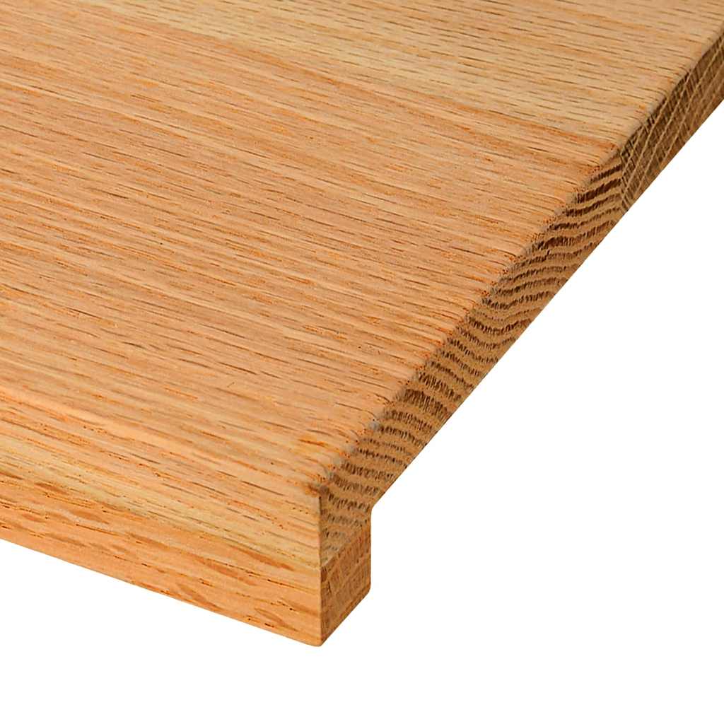 Gazišta stepenice 2 kom svjetlosmeđi 80x25x2 cm masivna hrast