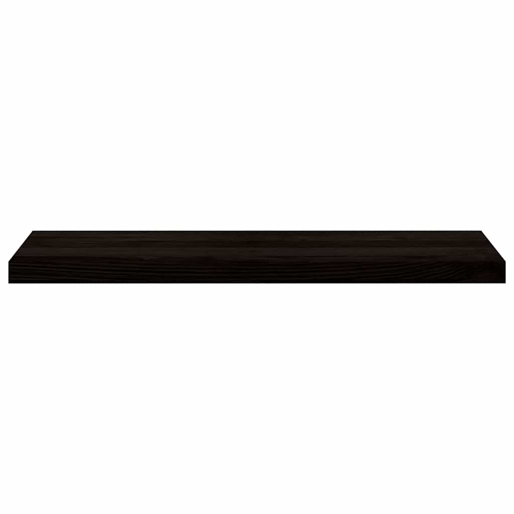Gazišta stepenice 2 kom tamnosmeđi 90x30x2 cm masivna hrast