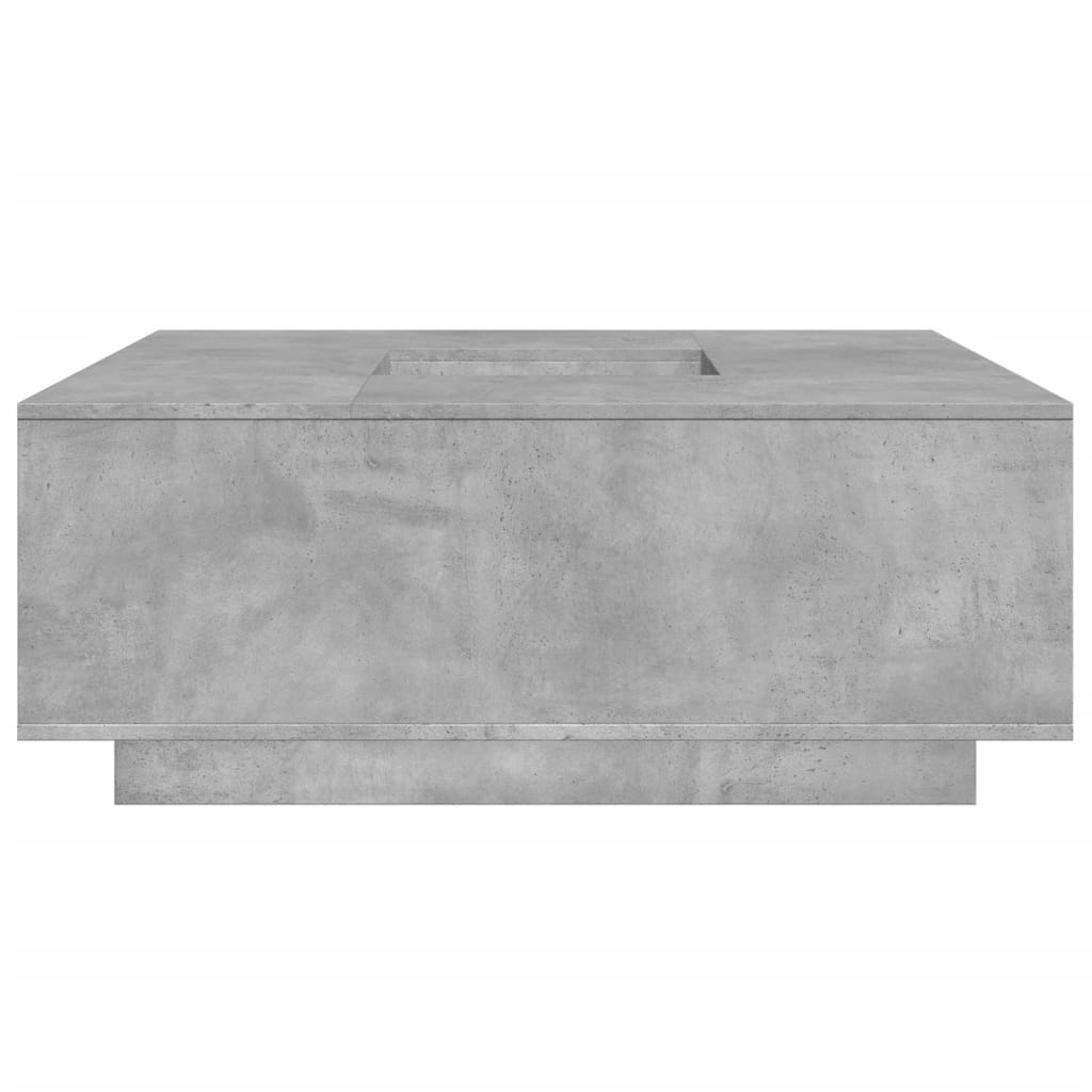 Stolić za kavu boja hrasta 100 x 100 x 40 cm konstruirano drvo