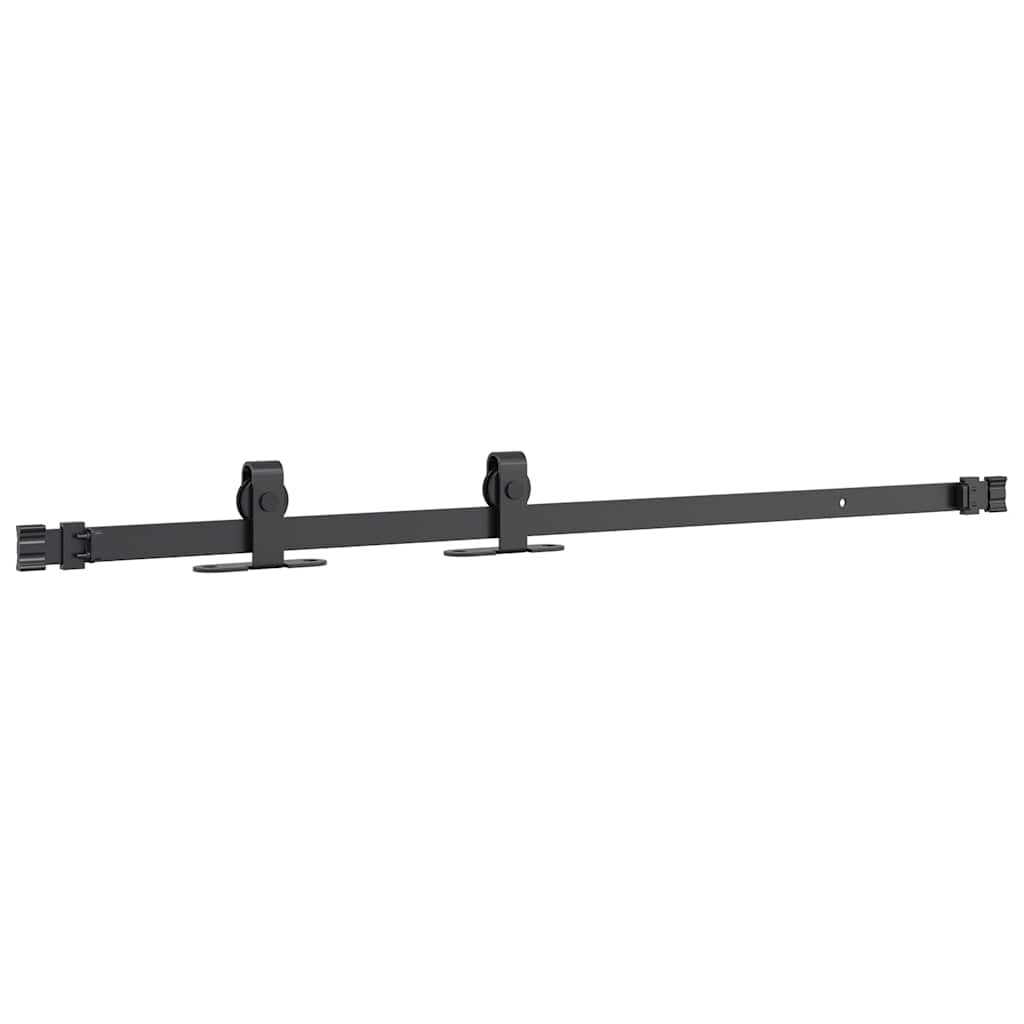 Komplet kliznih vrata ormarića 91 cm ugljični čelik