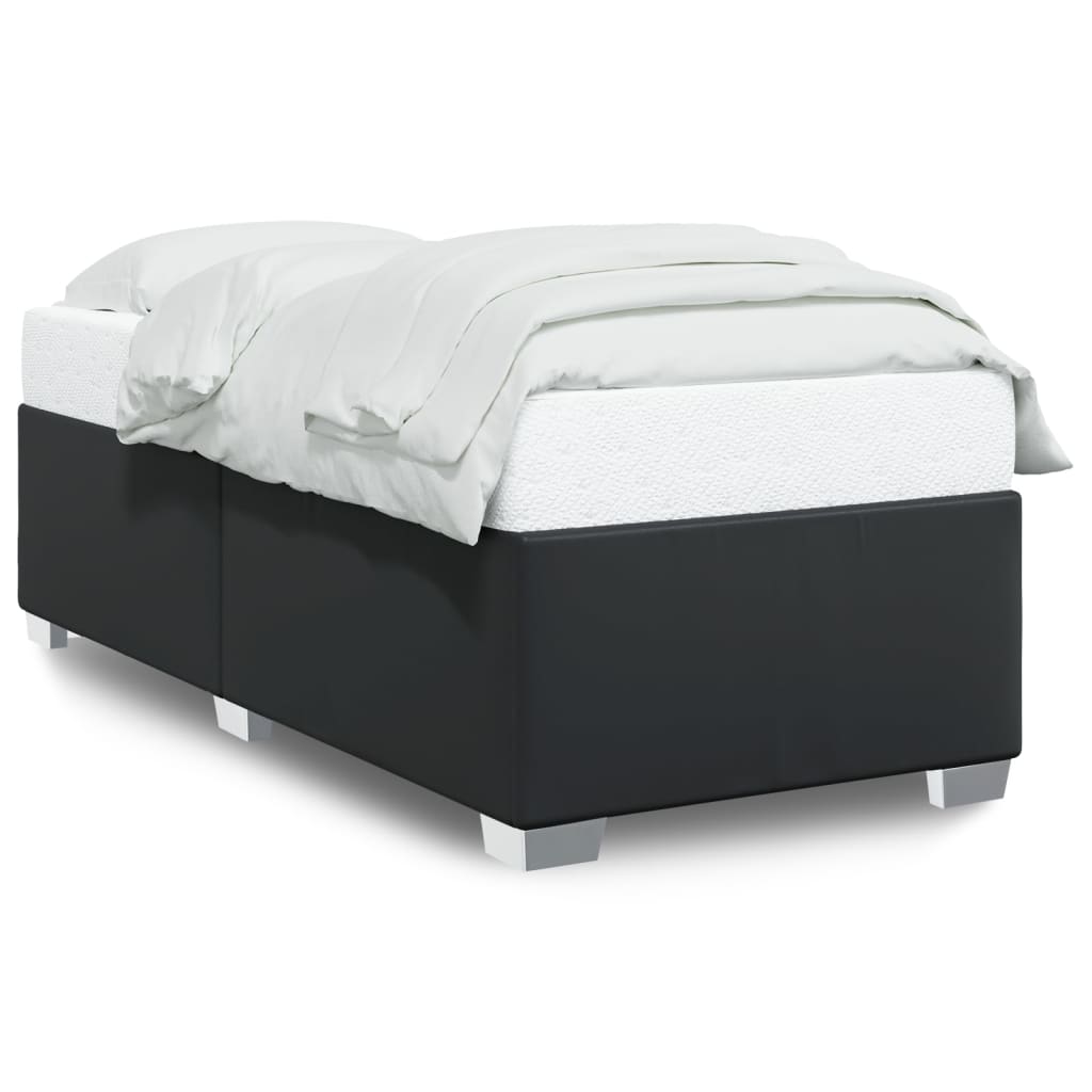 Okvir za krevet crni 90x190 cm od umjetne kože