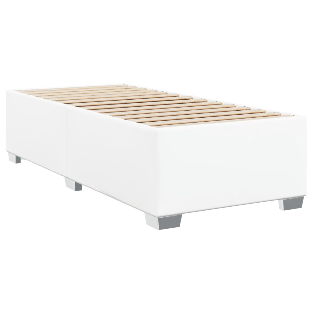 Okvir za krevet bijela 90x200 cm od umjetne kože