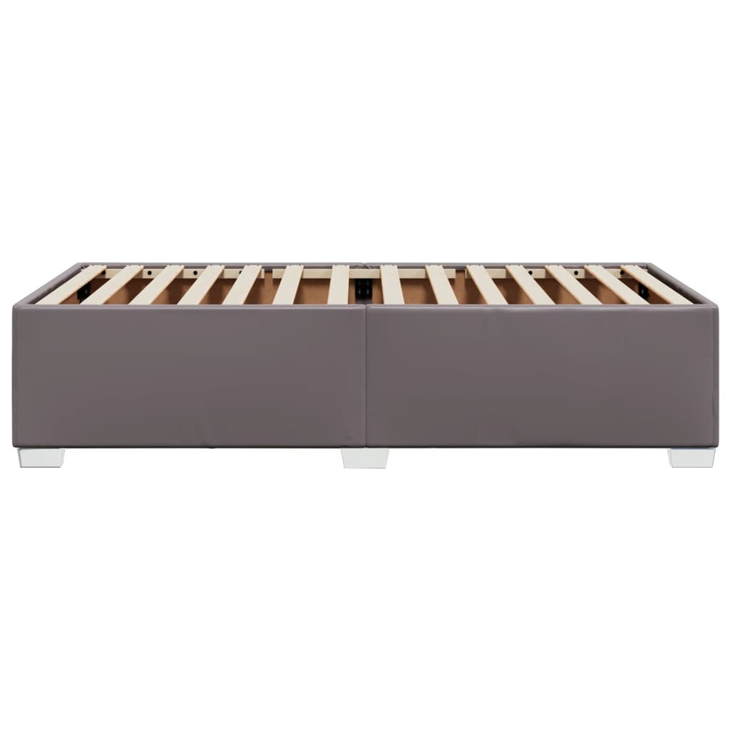 Okvir za krevet sivi 100x200 cm od umjetne kože