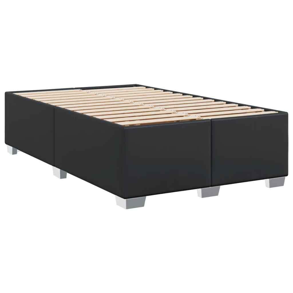 Okvir za krevet crni 120 x 200 cm od umjetne kože