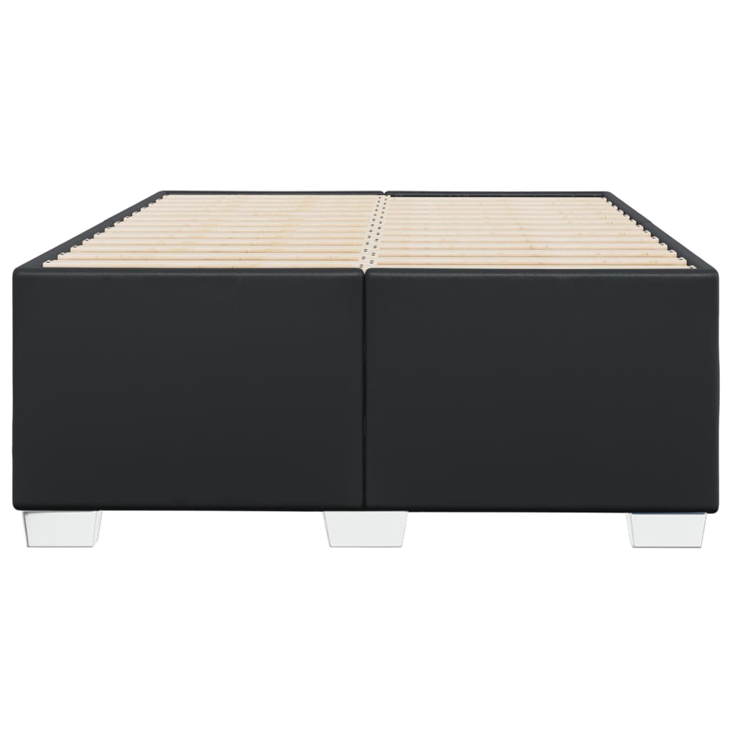 Okvir za krevet crni 120 x 200 cm od umjetne kože