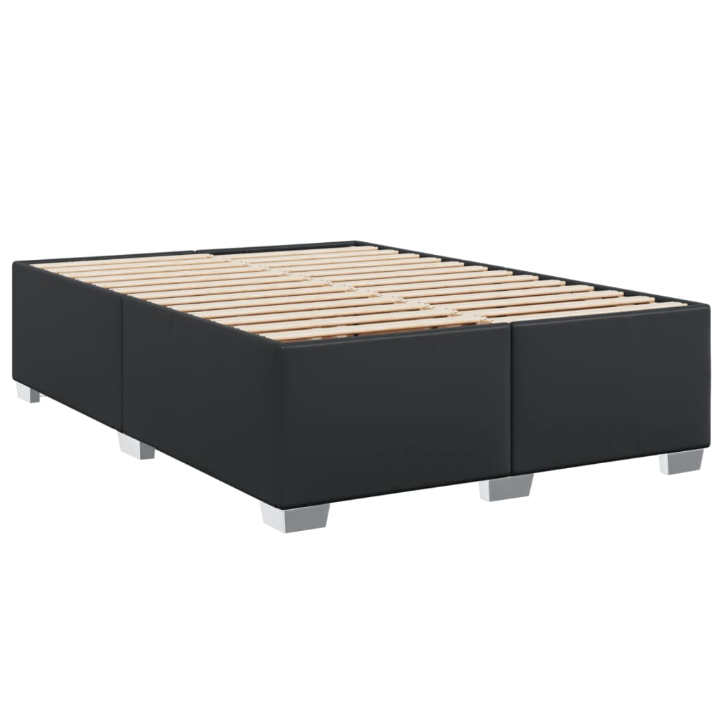 Okvir za krevet crni 160x200 cm od umjetne kože