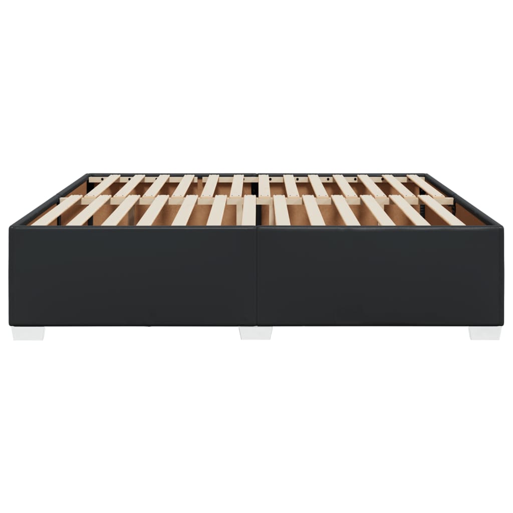 Okvir za krevet crni 180x200 cm od umjetne kože