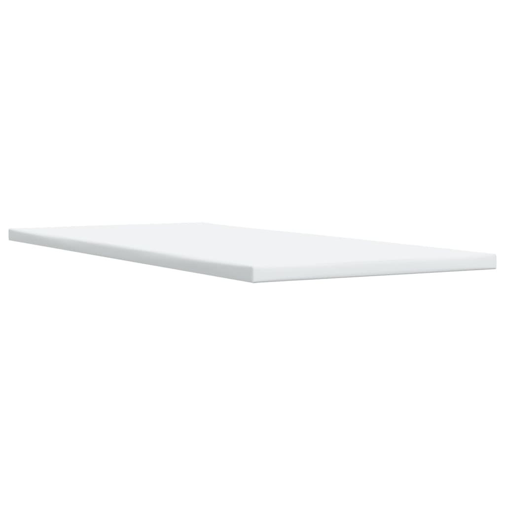 Krevet s oprugama i madracem krem 90 x 200 cm od tkanine