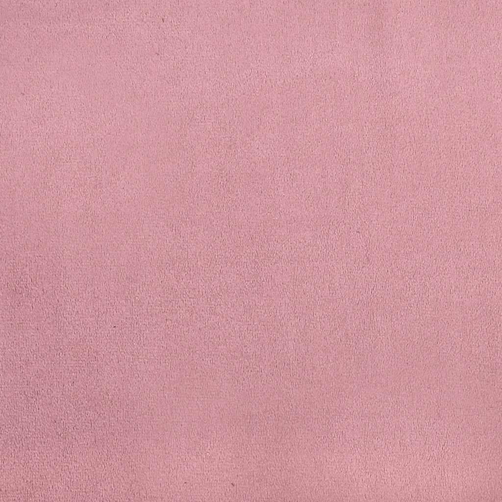 Krevet s oprugama i madracem ružičasti 180x200 cm baršunasti