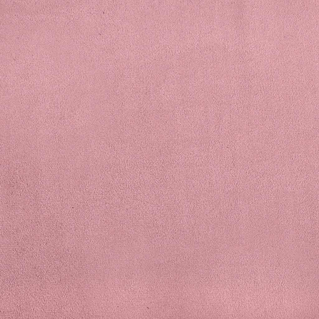 Krevet s oprugama i madracem ružičasti 200x200 cm baršunasti