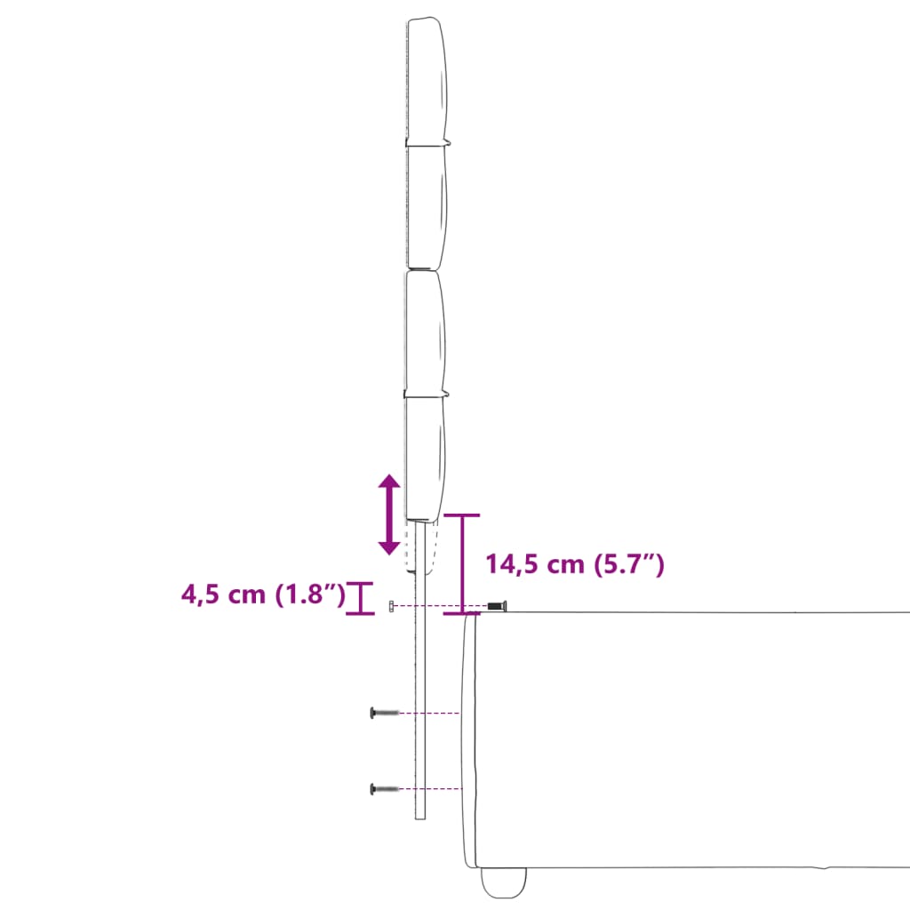 Okvir kreveta s oprugama i madrac krem 80x200 cm od tkanine
