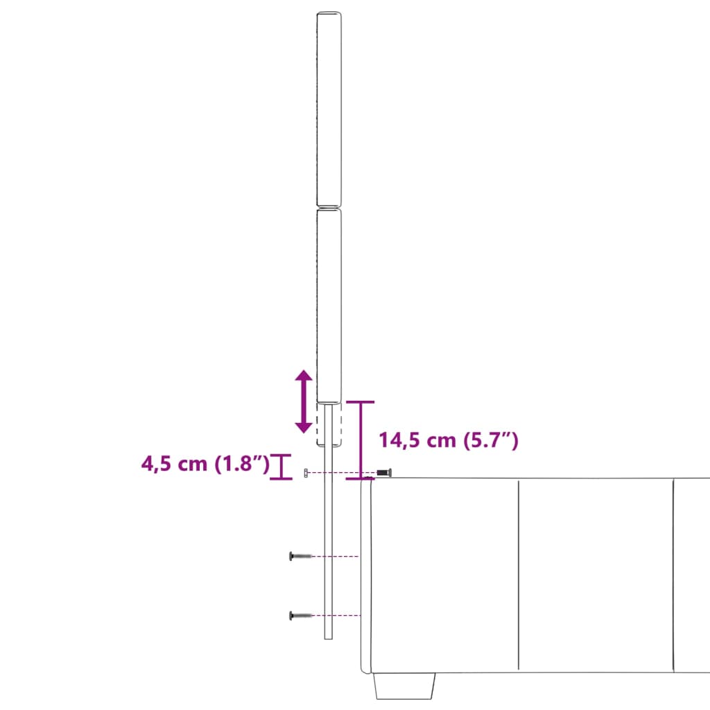 Okvir kreveta s oprugama i madrac krem 80x200 cm od tkanine