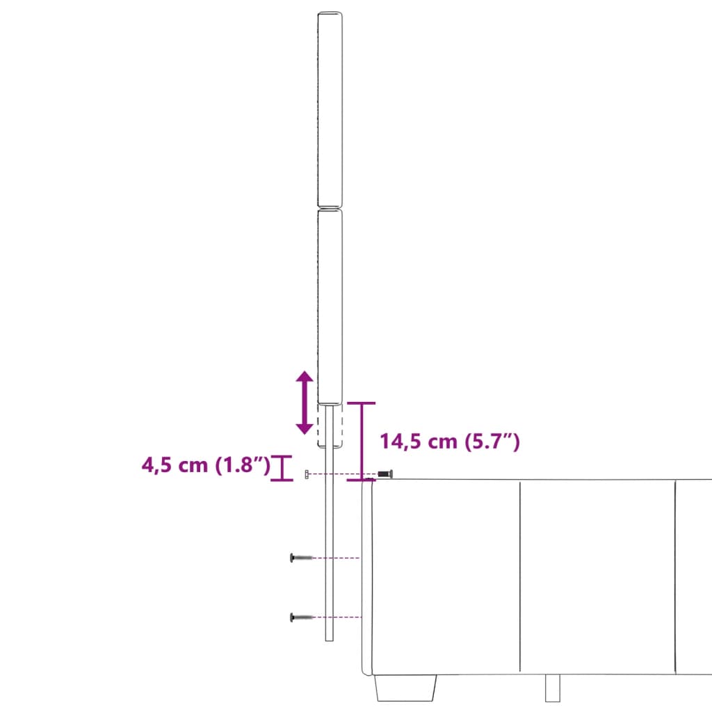 Krevet box spring s madracem crni 120 x 190 cm od tkanine