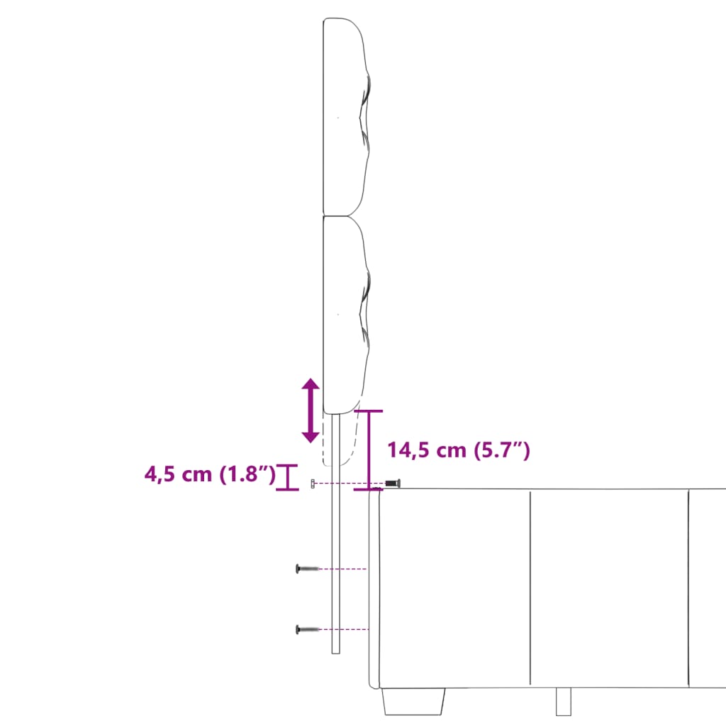 Krevet box spring s madracem tamnosivi 120 x 190 cm tkanina