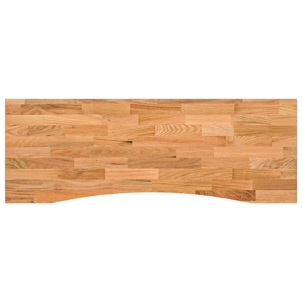 Ploča za radni stol svjetlosmeđa 140x50x2,5cm drveni pravokutni