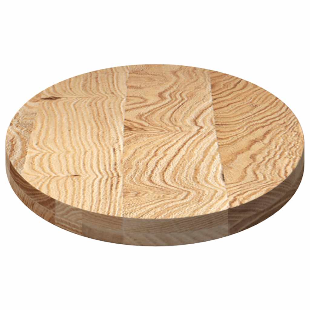 Stolna ploča 100x50x4 cm od ovalna masivna hrastovina