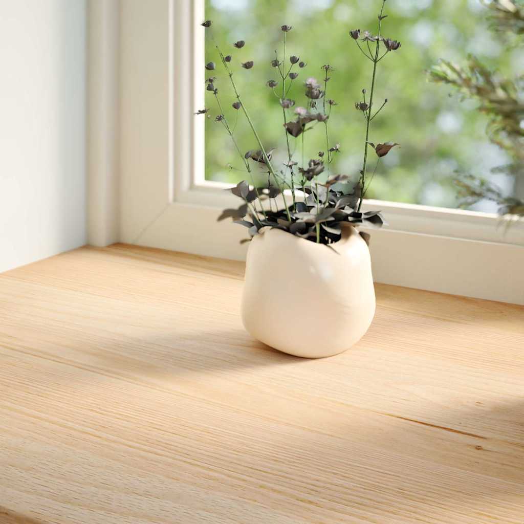 Prozorske klupice 2 kom 100x15x2 cm netretirane masivne hrast