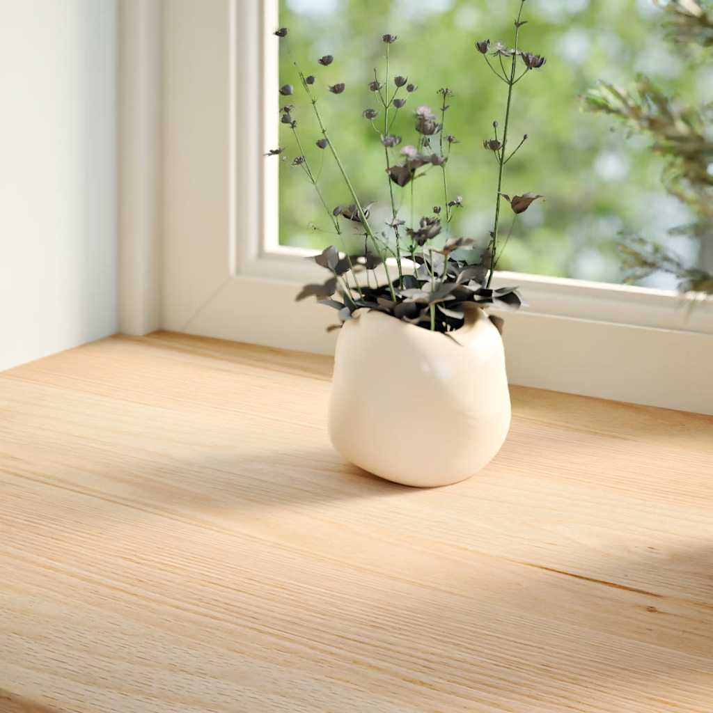 Prozorske klupice 2 kom 140x15x2 cm netretirane masivne hrast