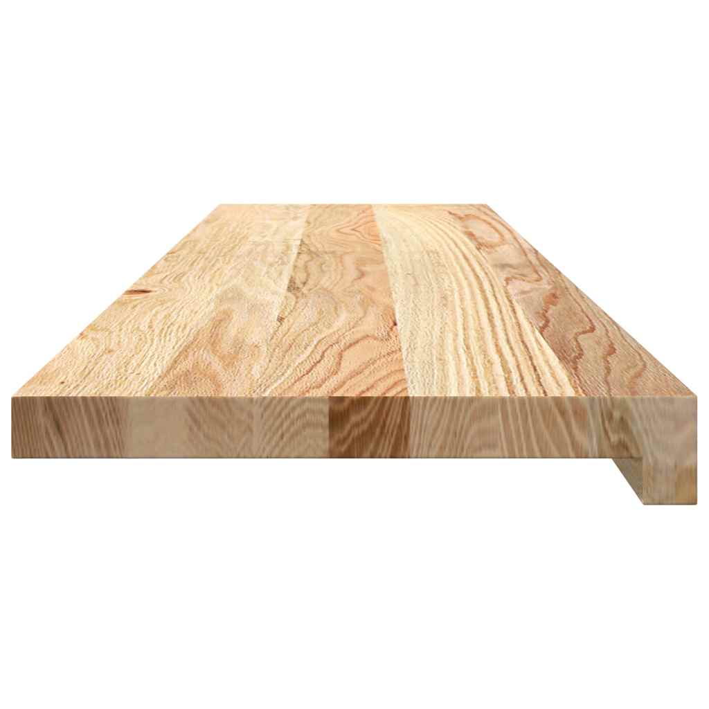 Prozorske klupice 2 kom 100x25x2 cm netretirane masivne hrast