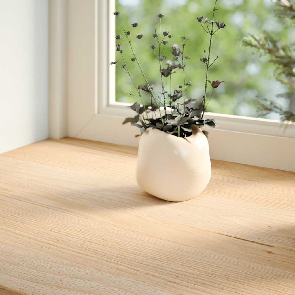 Prozorske klupice 2 kom 110x25x2 cm netretirane masivne hrast