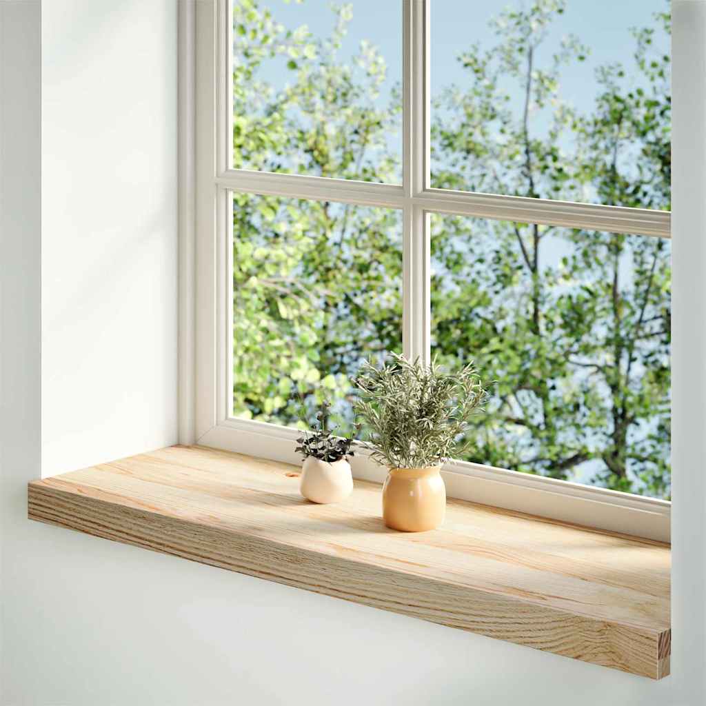 Prozorske klupice 2 kom 90x30x2 cm netretirane masivne hrast