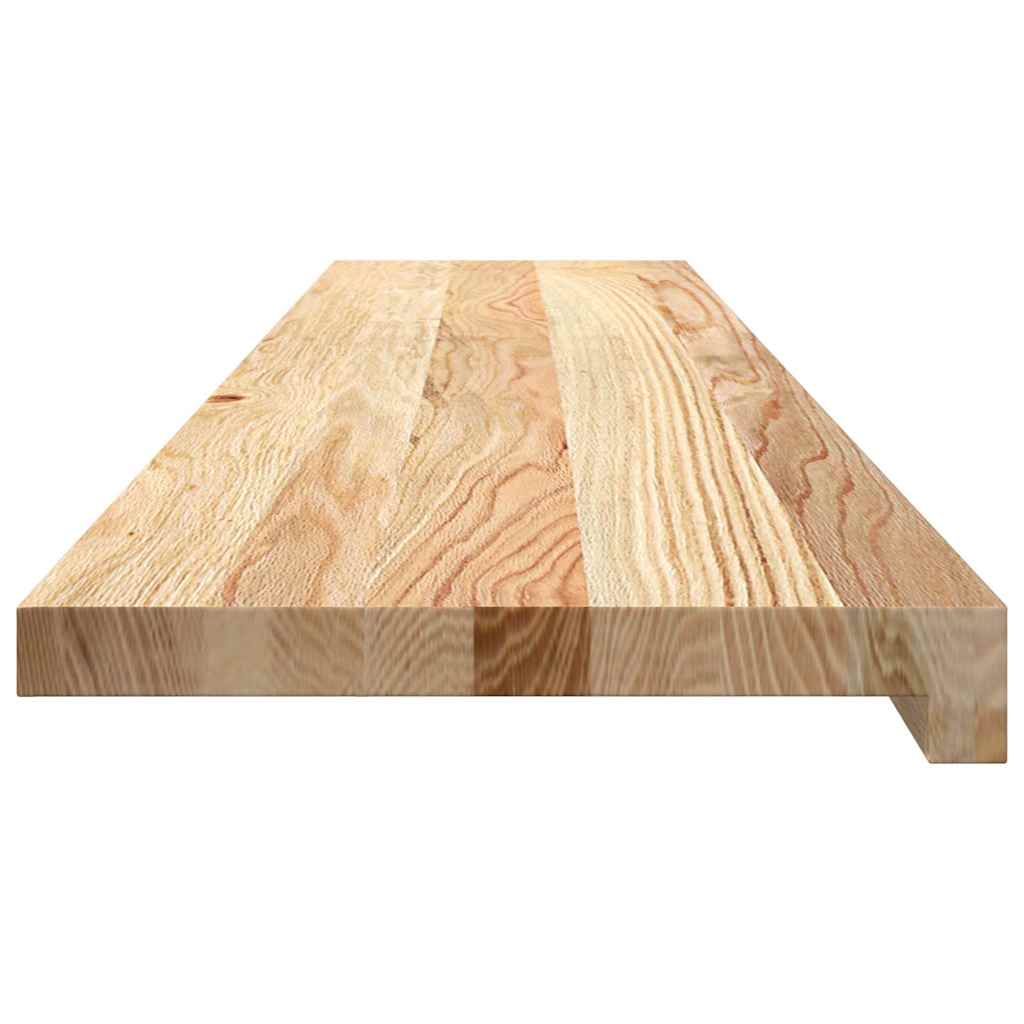 Prozorske klupice 2 kom 120x30x2 cm netretirane masivne hrast