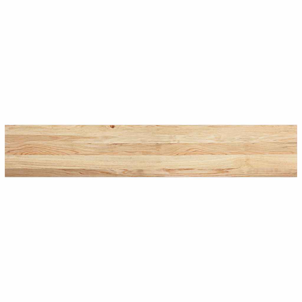 Prozorske klupice 2 kom 140x30x2 cm netretirane masivne hrast