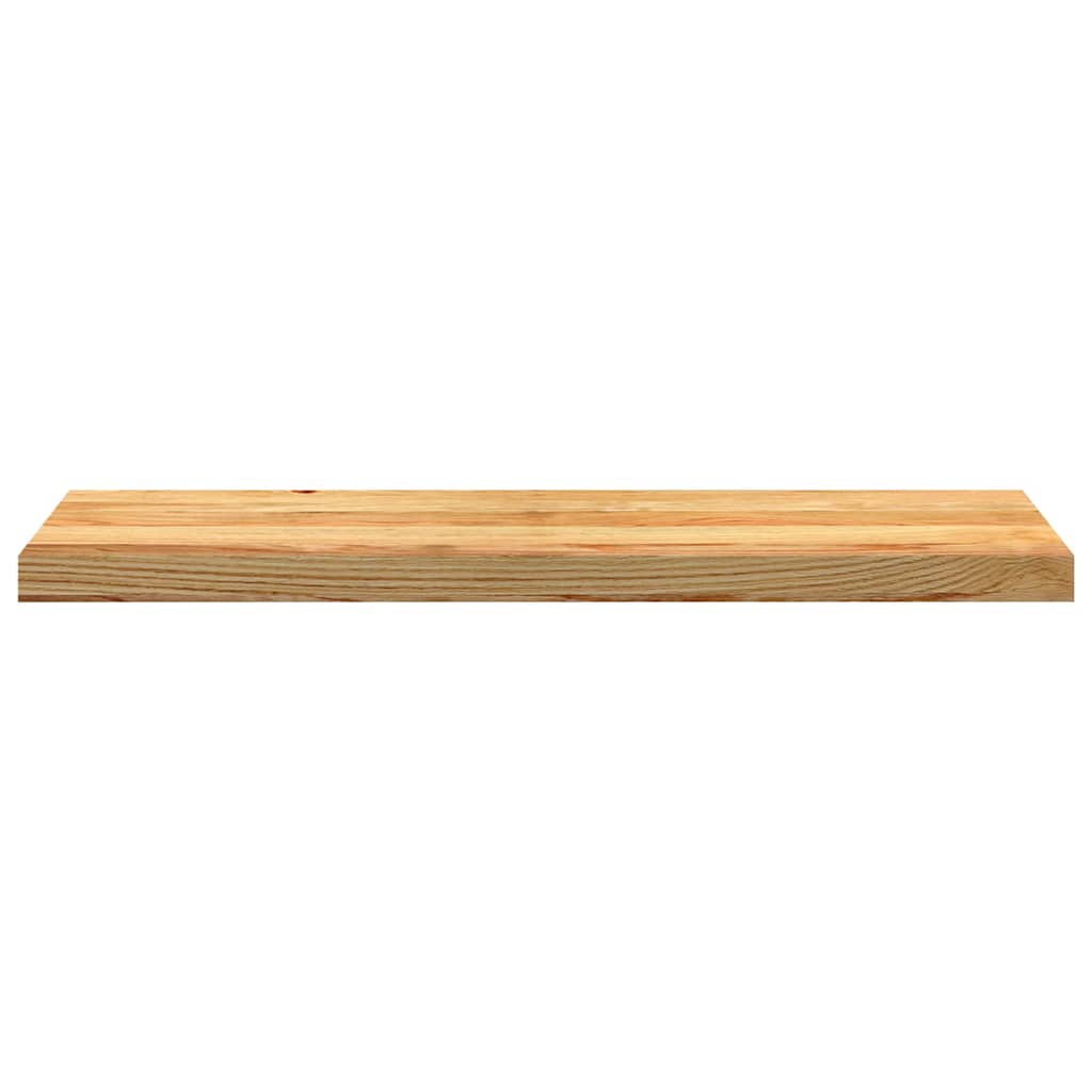 Prozorske klupice 2 kom svijetlosmeđe 90x25x2 cm masivne hrast