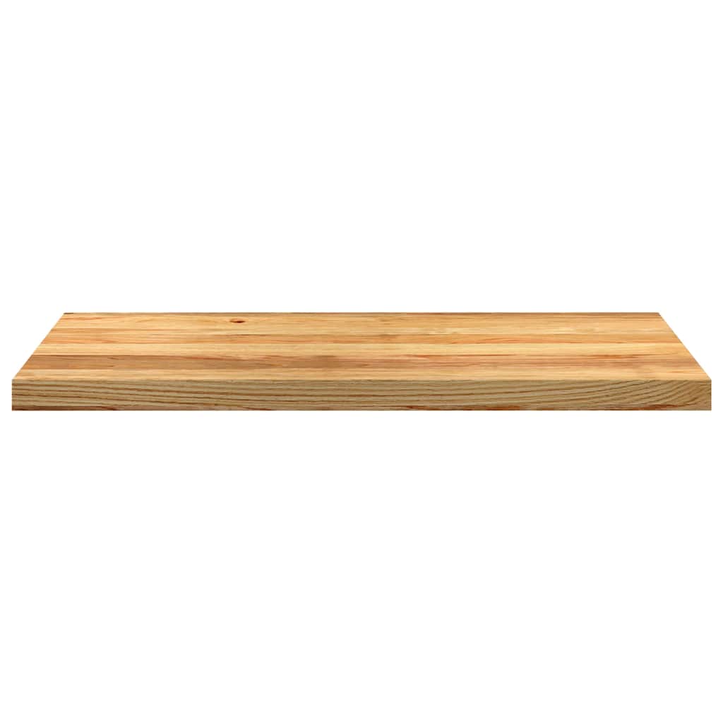 Prozorske klupice 2 kom svijetlosmeđe 90x40x2 cm masivne hrast
