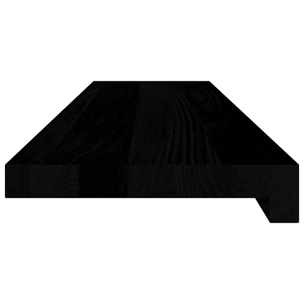 Prozorske klupice 2 kom tamnosmeđe 90x20x2 cm masivne hrast
