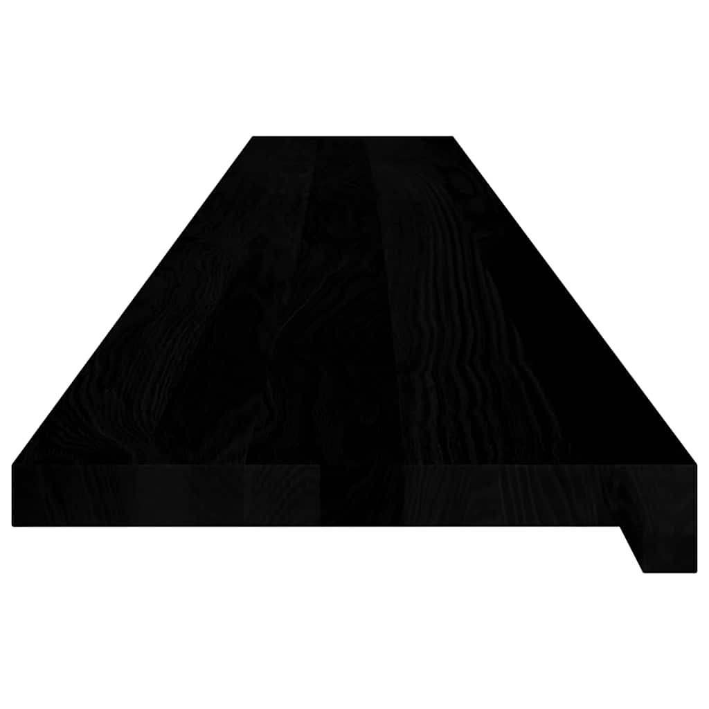 Prozorske klupice 2 kom tamnosmeđe 160x30x2 cm masivne hrast