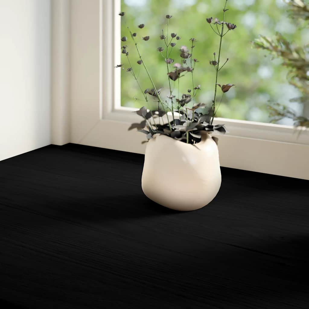 Prozorske klupice 2 kom tamnosmeđe 70x40x2 cm masivne hrast
