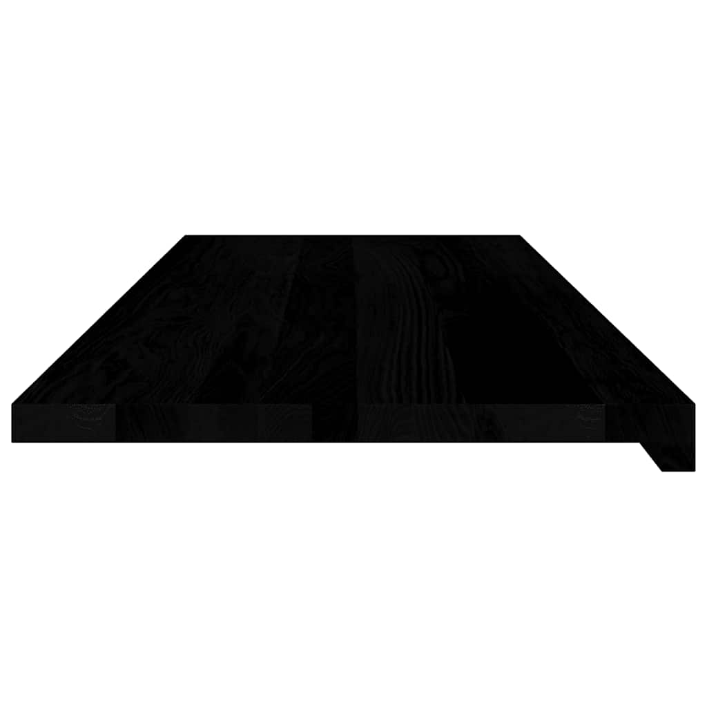 Prozorske klupice 2 kom tamnosmeđe 110x40x2 cm masivne hrast