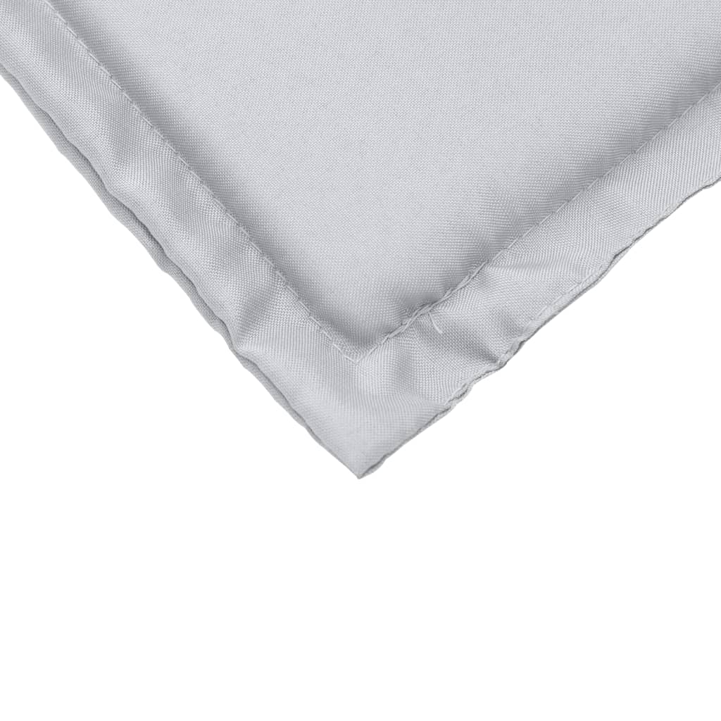 Vrtne podloge za sjedalo 2 kom svjetlosive 45x45x2cm četvrtaste