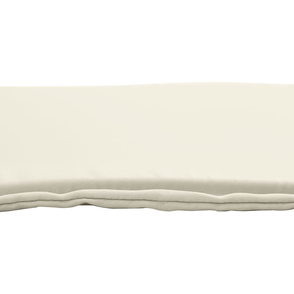 Vrtne podloge za sjedalo 2 kom krem 45x45x2 cm četvrtaste