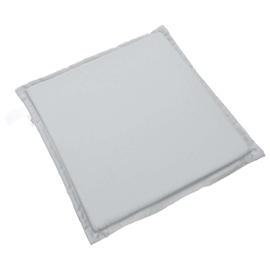Vrtne podloge za sjedalo 4kom svijetlosive 45x45x2cm četvrtaste