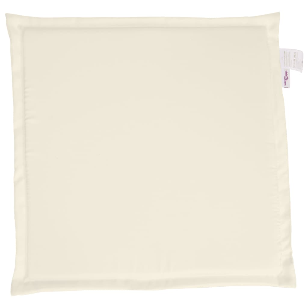 Vrtne podloge za sjedalo 4 kom krem 45x45x2 cm četvrtaste