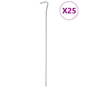 Klinovi za šator 25 kom 30 cm Ø 4 mm od pocinčanog čelika