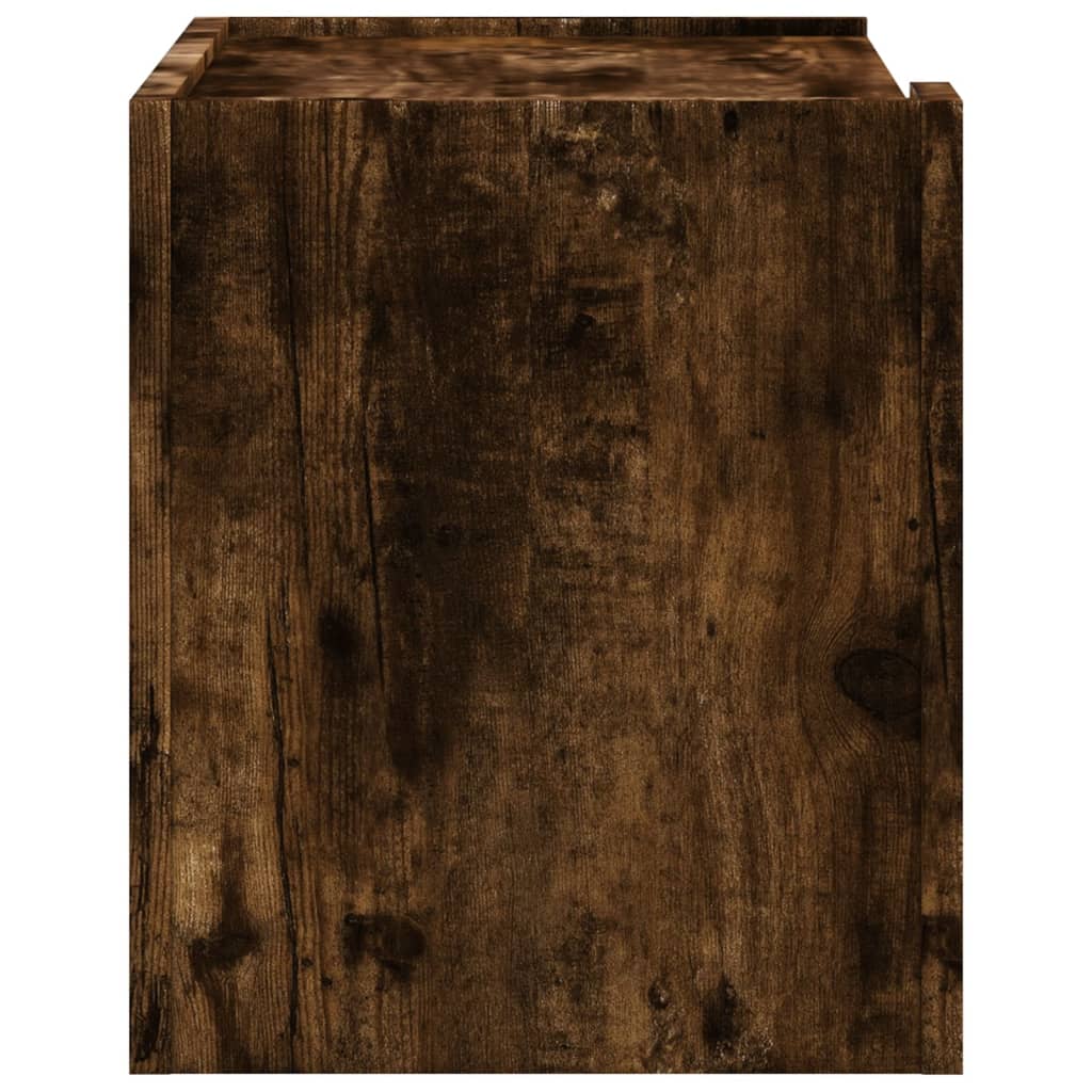 Zidni noćni ormarić boja dimljenog hrasta 45 x 30 x 35 cm