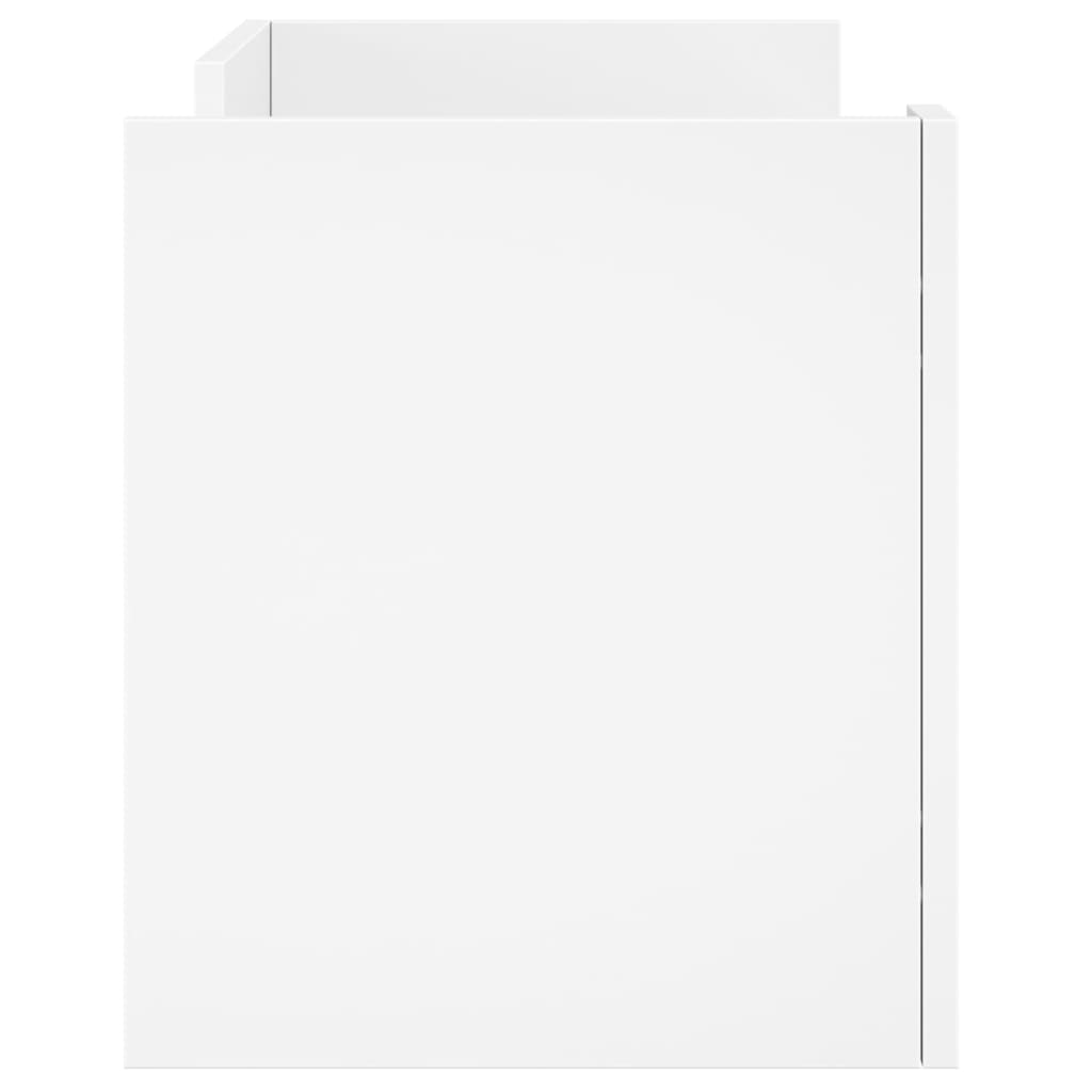 TV ormarić bijeli 80 x 35 x 40 cm od konstruiranog drva