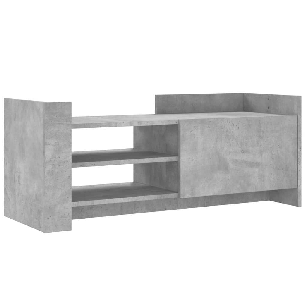 TV ormarić boja betona 100 x 35 x 40 cm od konstruiranog drva