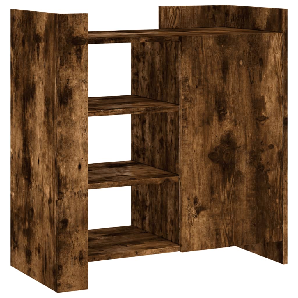 Komoda boja dimljenog hrasta 73,5x35x75 cm konstruirano drvo