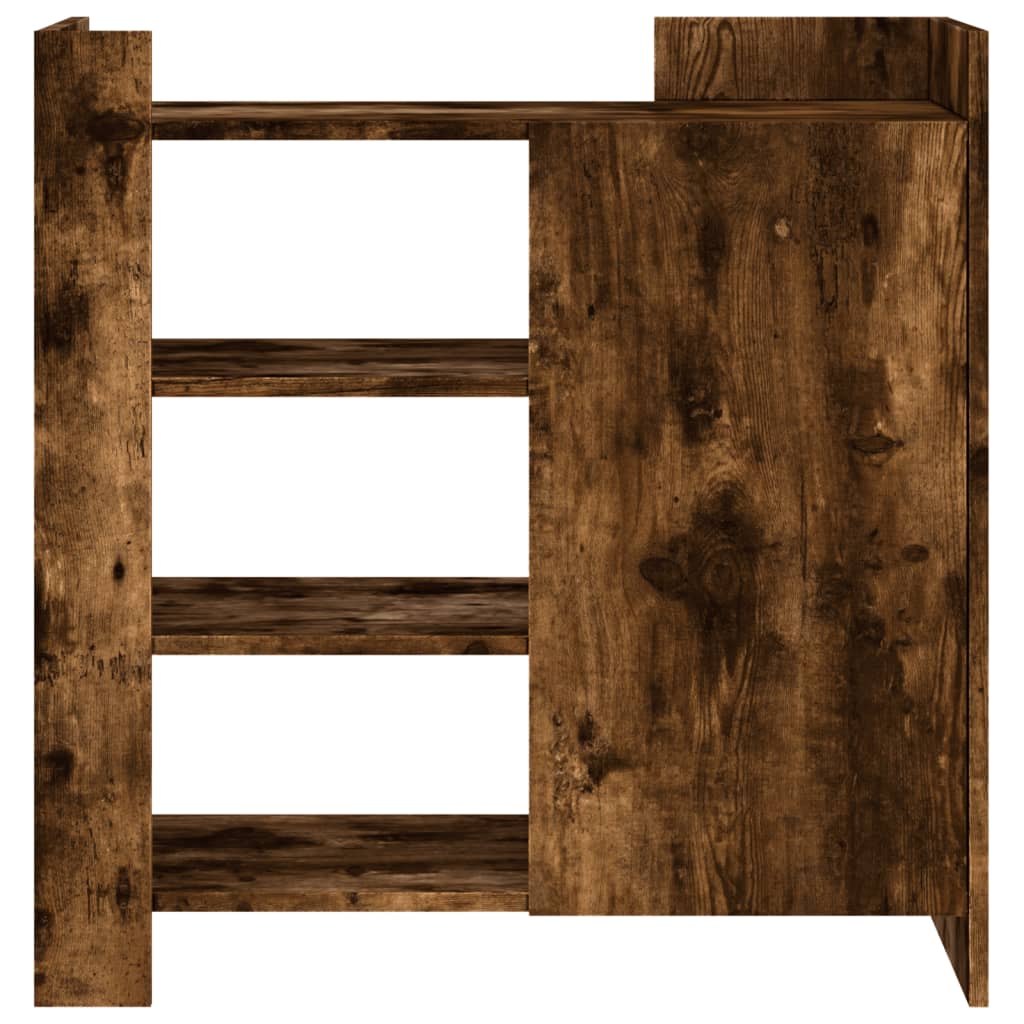 Komoda boja dimljenog hrasta 73,5x35x75 cm konstruirano drvo