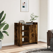 Komoda boja dimljenog hrasta 73,5x35x75 cm konstruirano drvo
